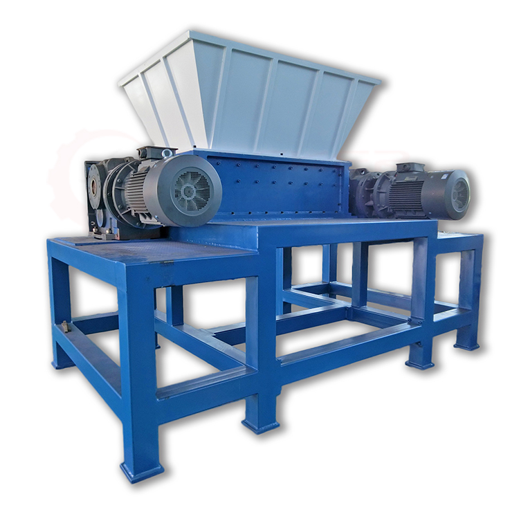 Plastic double shaft shredder